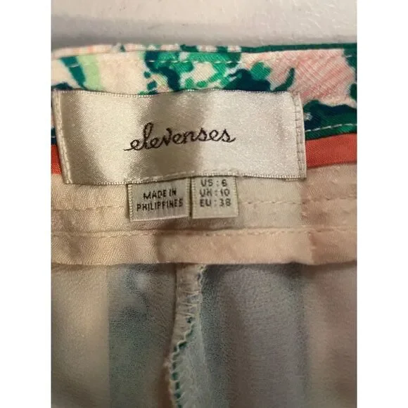 Anthropologie Elevenses Kadu Pleated Skort 6